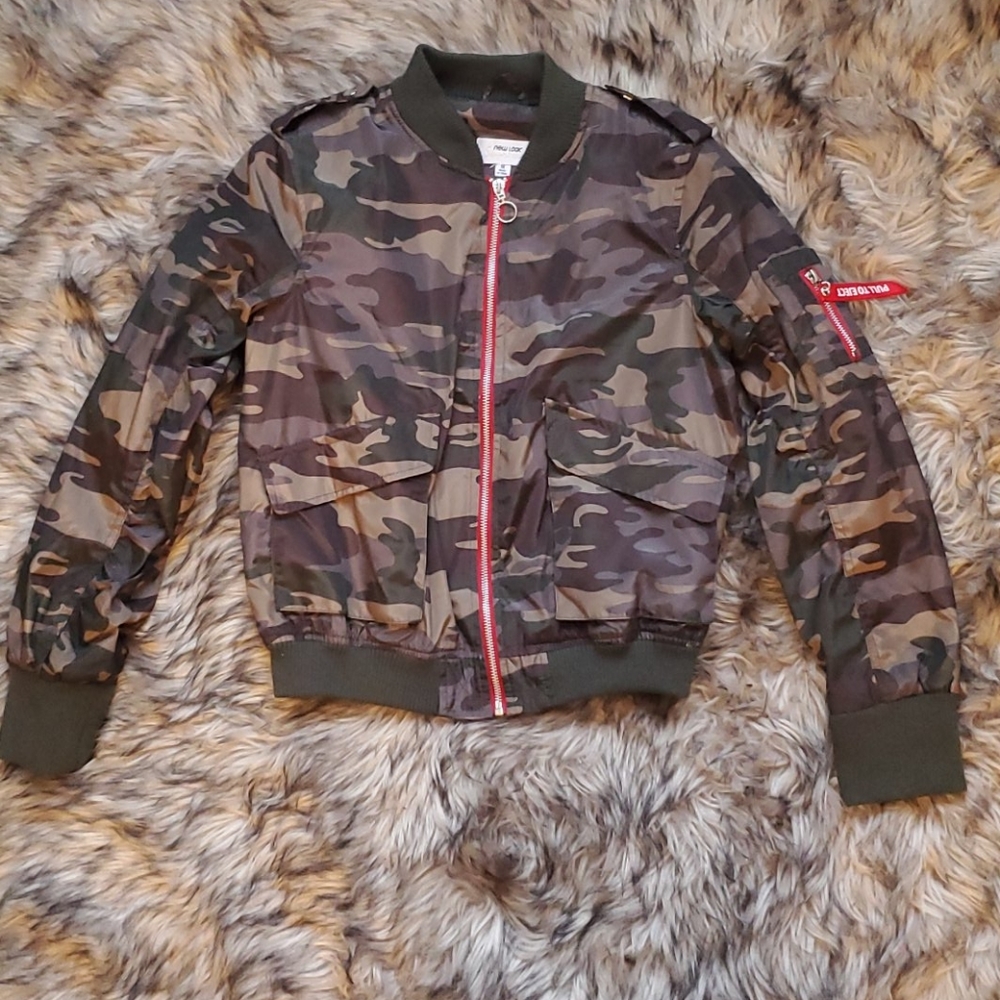 Camo Bomber jacket